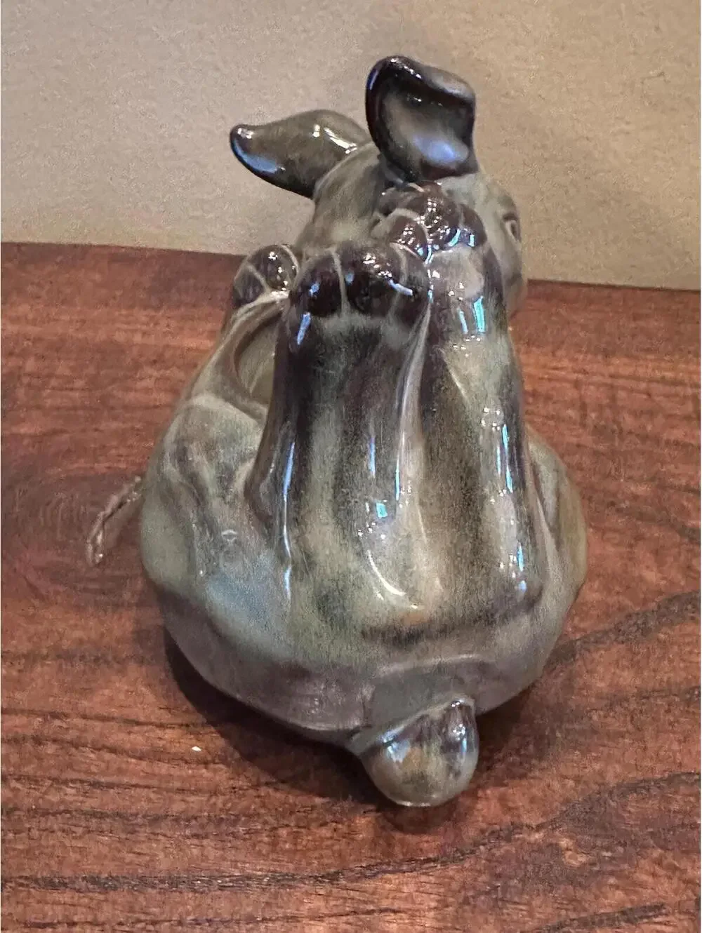 Partylite Easter Bunny Rabbit Glazed Terra Cotta Tabletop Votive Candle Holders - Picture 13 of 15